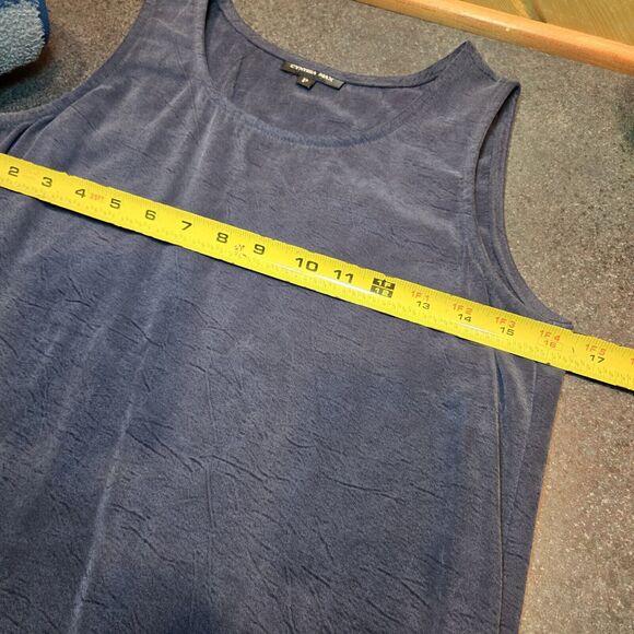 Vintage Cynthia Max made in USA Tencel Tank Small - Picture 7 of 8